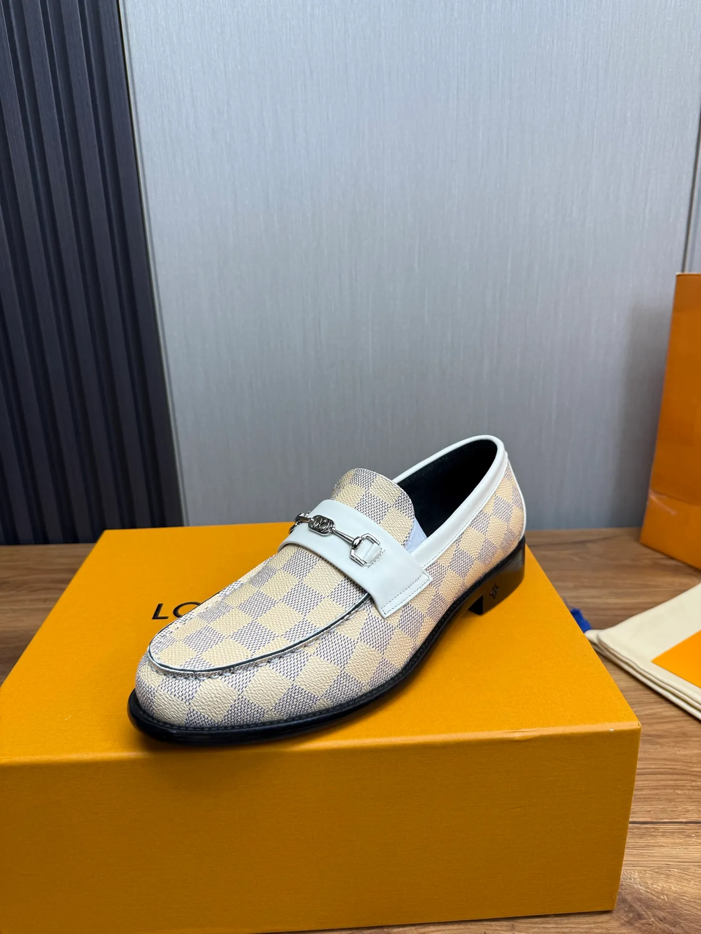 Factory 660💰 LV. Men's business casual leather shoes, all made of imported original brand leather, just to create a more comfortable wearing experience, original non-slip and wear-resistant outsole ✔️16-45 (38.45 non-returnable)